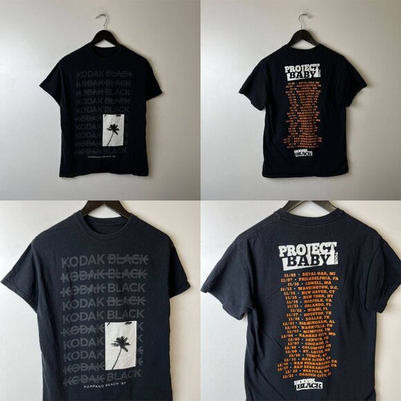 2017 Kodak Black Rap Tee T Shirt Black Small S Rapper Singer Graphic Cotton Logo - Picture 8 of 12